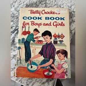 Vintage 1957 Betty Crocker Cook Boom for Boys and Girls